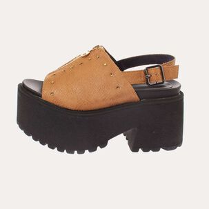 Sandalia Marr&oacute;n V&iacute;a Franca Art. 5s209b0076ccybrown